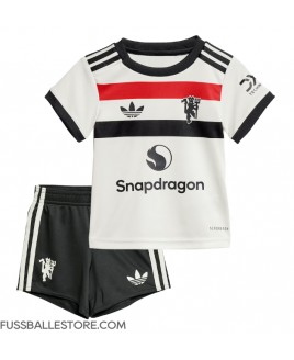 Günstige Manchester United 3rd trikot Kinder 2024-25 Kurzarm (+ Kurze Hosen)